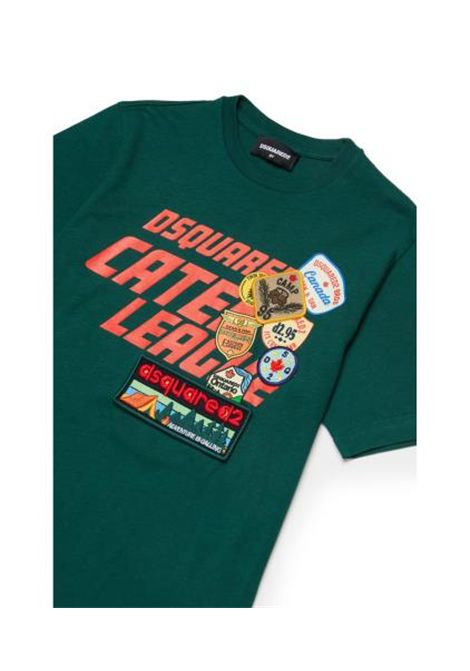 T-shirt con applicazione DSQUARED2 JUNIOR | DQ3165 D0ACDDQ522